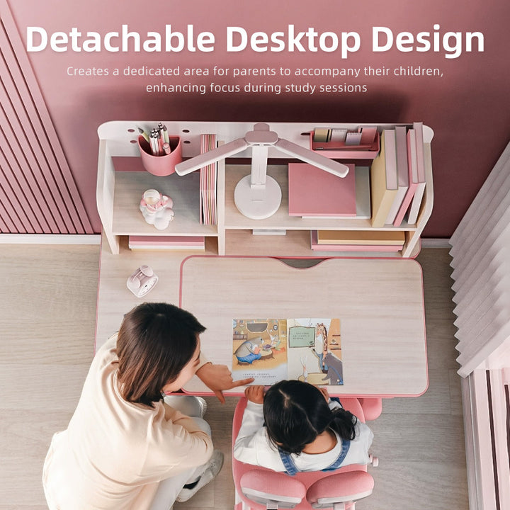 Sweekids Children's Ergonomic Adjustable Study Table & Chair Set ST370