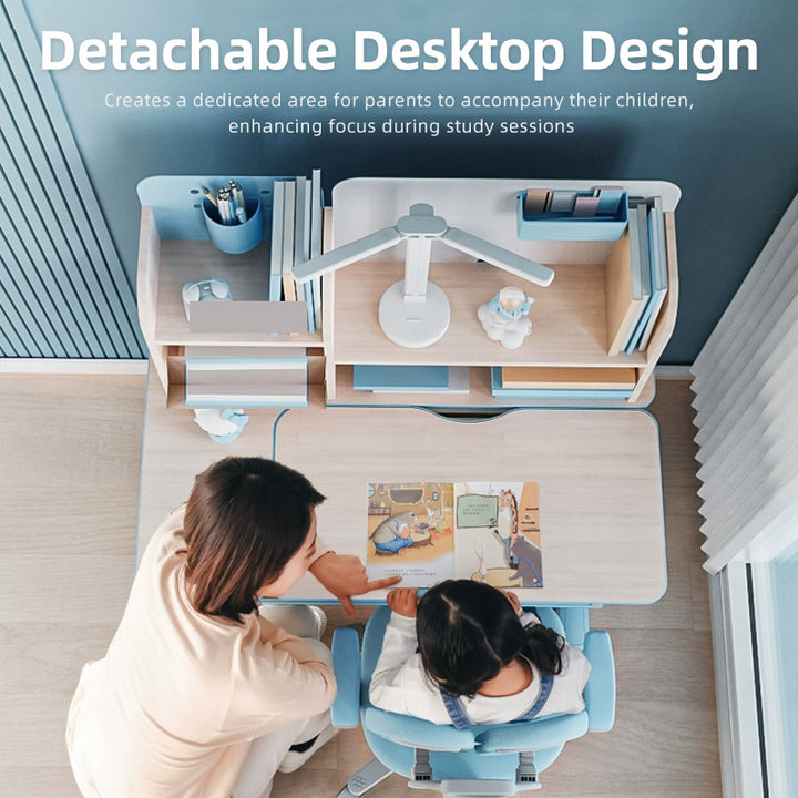 Sweekids Children's Ergonomic Adjustable Study Table & Chair Set ST370