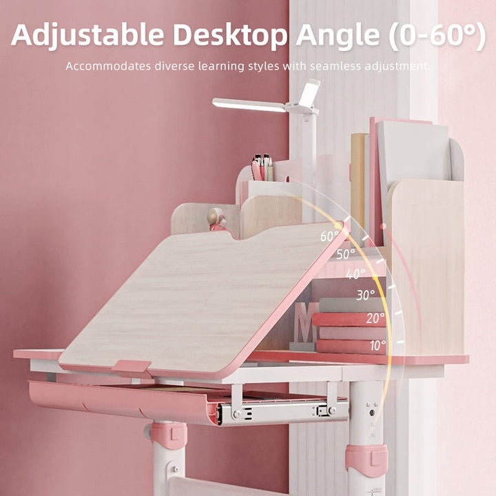 Sweekids Children's Ergonomic Adjustable Study Table T230 KOL