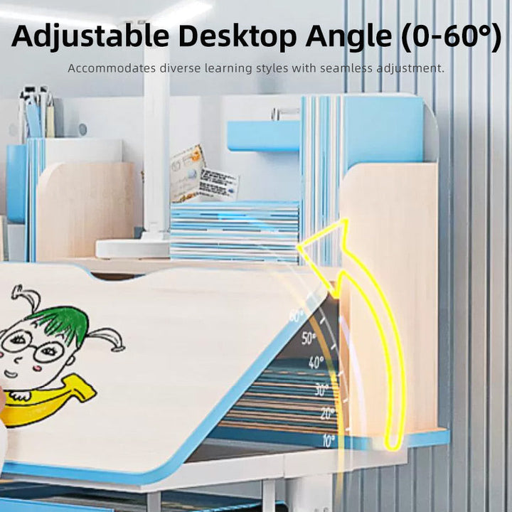 Sweekids Children's Ergonomic Adjustable Study Table T230 KOL