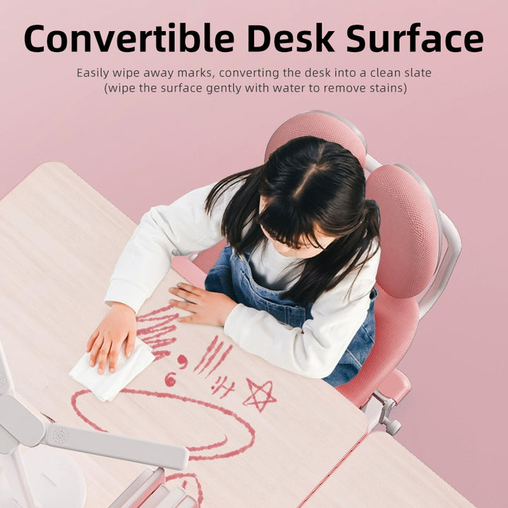 Sweekids Children's Ergonomic Adjustable Study Table & Chair Set ST370