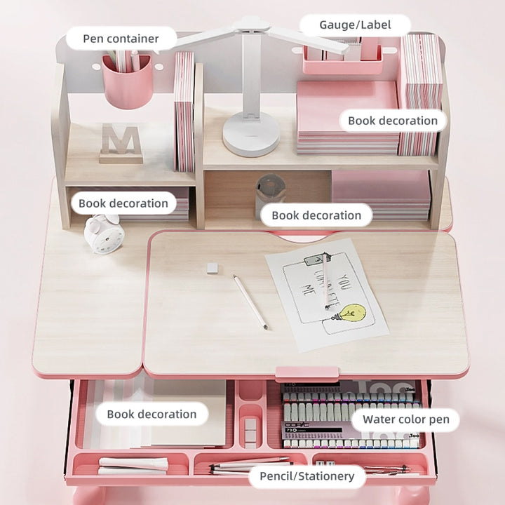 Sweekids Children's Ergonomic Adjustable Study Table T230