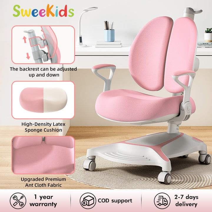 Sweekids Children's Ergonomic Adjustable Study Chair S310