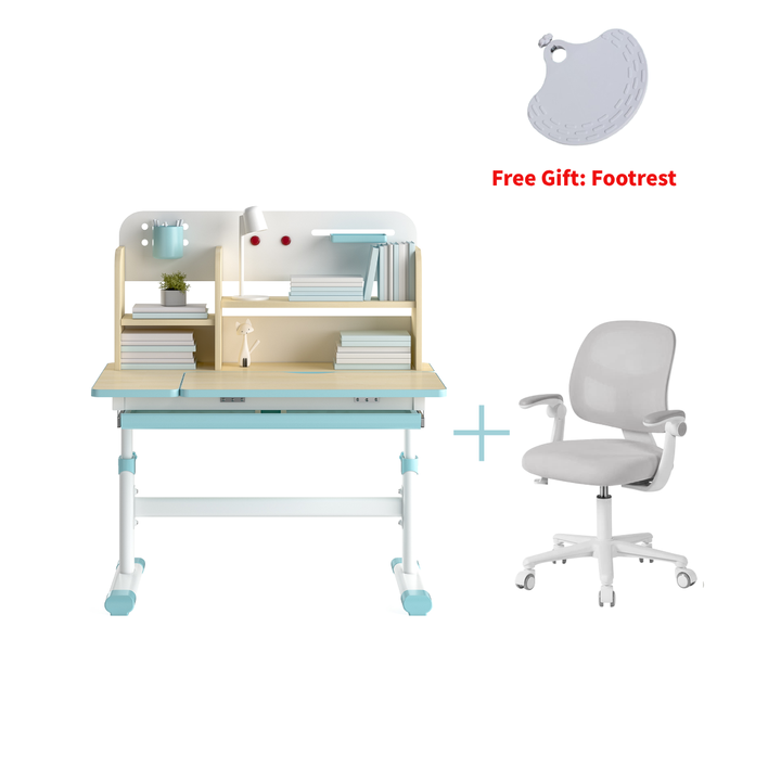 Sweekids Children's Ergonomic Adjustable Study Table & Chair Set ST370