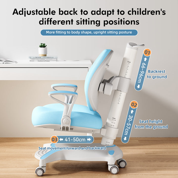 Sweekids Children's Ergonomic Adjustable Study Table & Chair Set ST420
