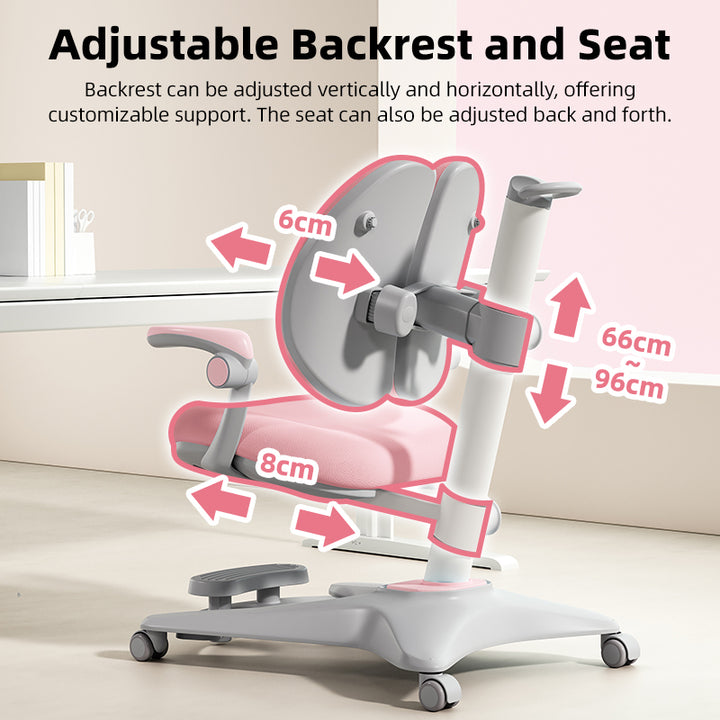 Sweekids Children's Ergonomic Adjustable Study Table & Chair Set ST520