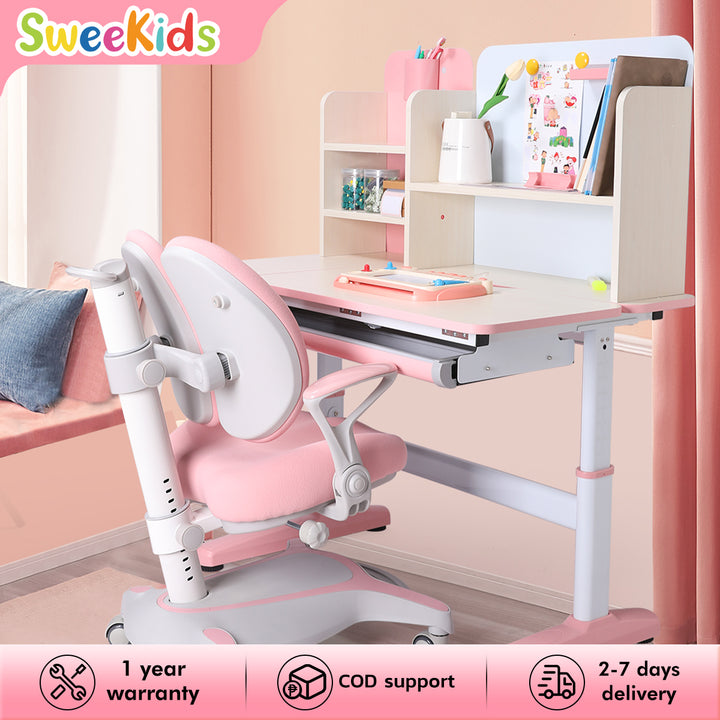 Sweekids Children's Ergonomic Adjustable Study Table T470