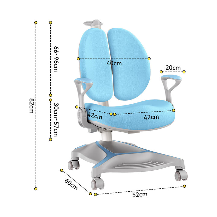 Sweekids Children's Ergonomic Adjustable Study Table & Chair Set ST420